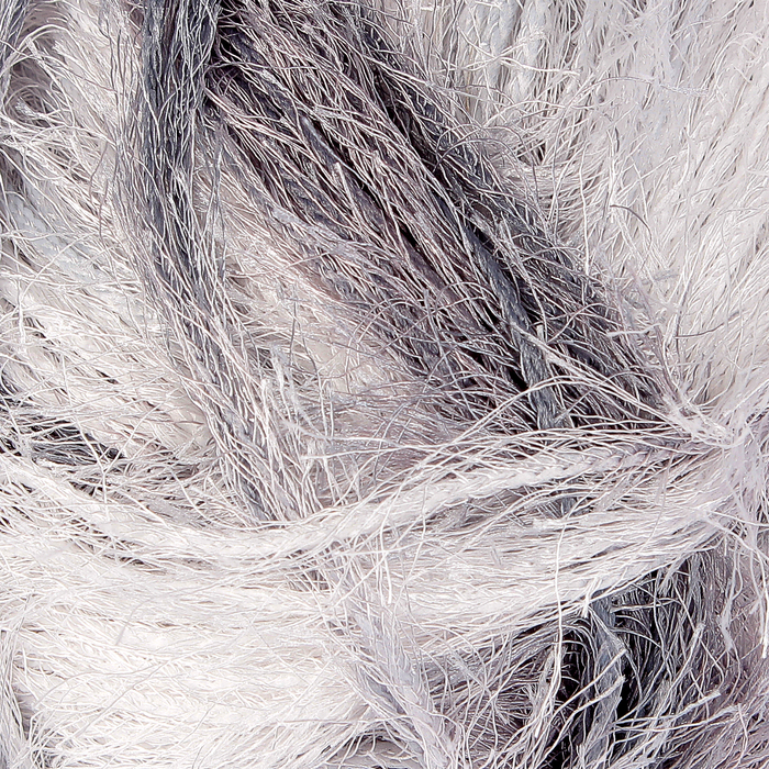 Пряжа "Visantia Trafka" меланжевая 100% полиэстер 150м/100г (8630 серо-голуб.)