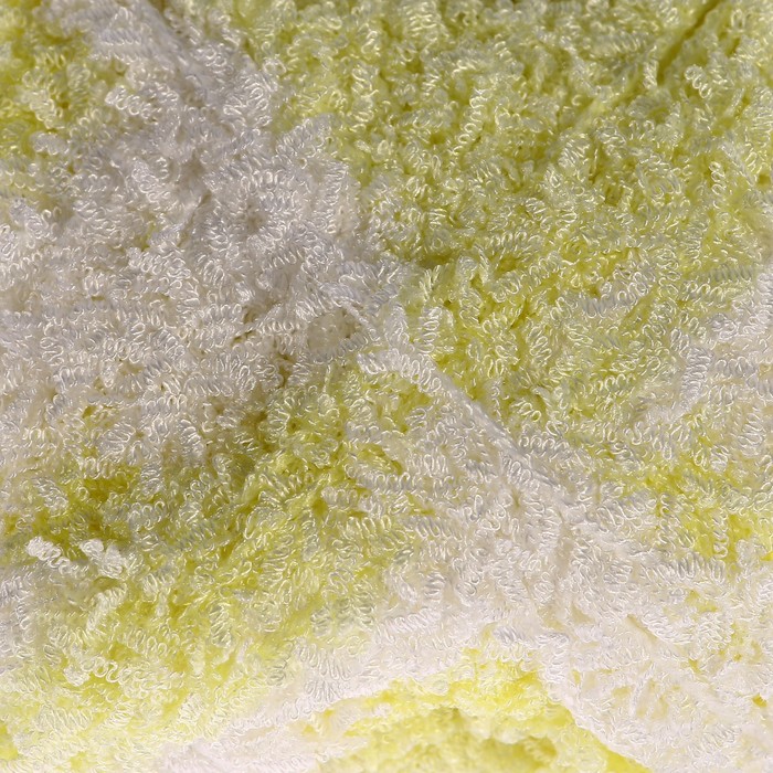 Пряжа "Visantia Zikzak" 100% полиэстер 100м/100г (1107 белый-жёлтый)