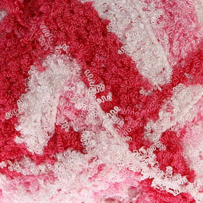 Пряжа "Visantia Zikzak" 100% полиэстер 100м/100г (4336 розово-малинов.)