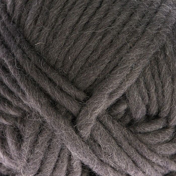 Пряжа "Adelia Benny" 100% шерсть 96м/100гр (727 серый меланж)