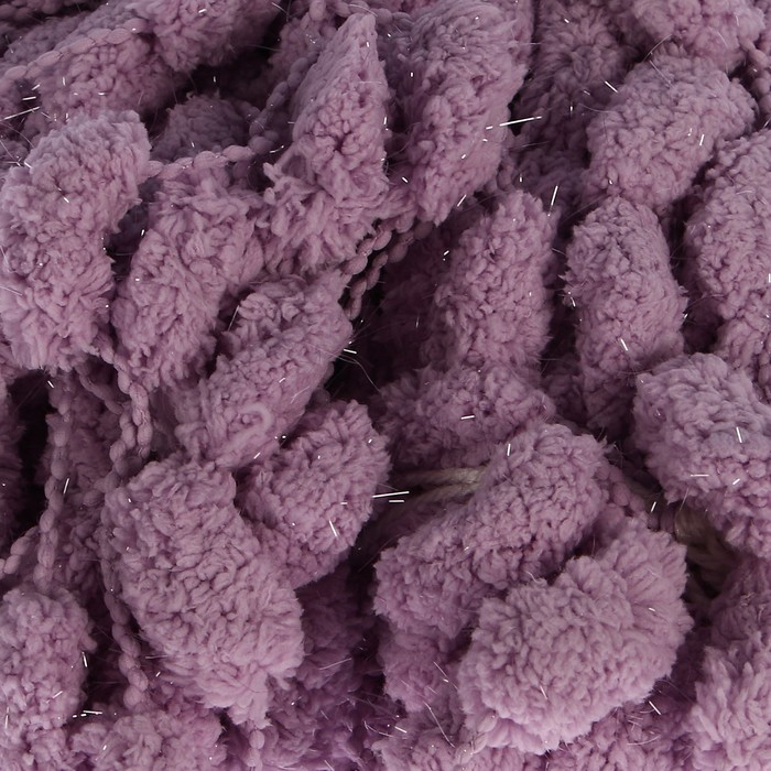 Пряжа "Adelia Bob" 100% полиэстер 50м/200г (19 св, фиолетов)