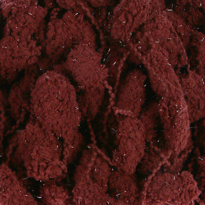 Пряжа "Adelia Bob" 100% полиэстер 50м/200г (23 коричневый)