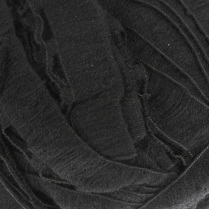 Пряжа "Adelia Ruff" 100% акрил 60м/150гр (02 чёрный)