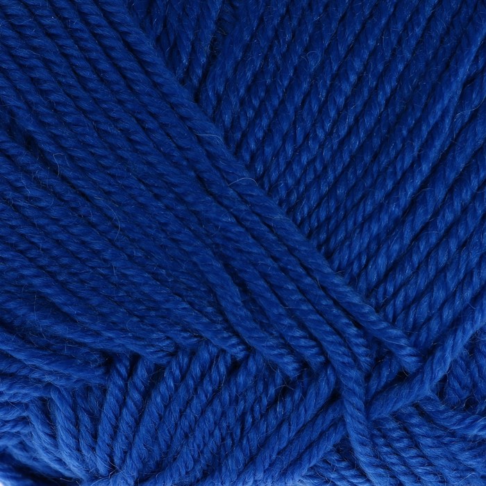 Пряжа "Adelia Olivia" 60% акрил, 40% шерсть 250м/100гр (07 синий)