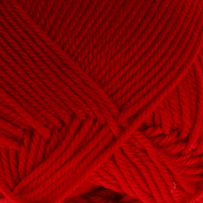 Пряжа "Adelia Olivia" 60% акрил, 40% шерсть 250м/100гр (11 красный)