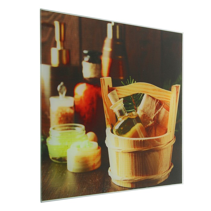 Картина для бани «Косметика», 30х30 см