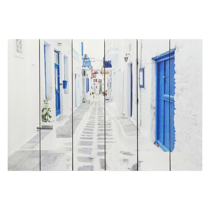 Картина на доске "Греция" 40*60 см