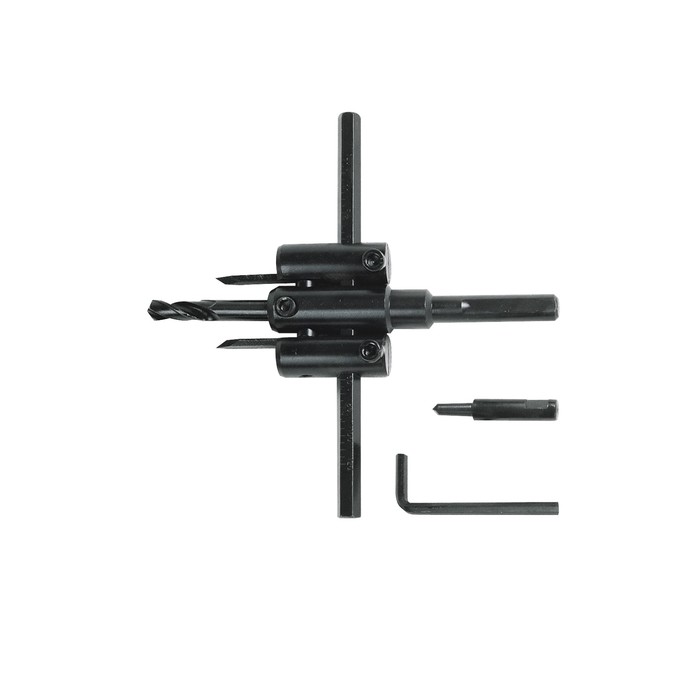 Сверло по дереву раздвижное "Кратон" 1 05 09 001, d30-120 мм