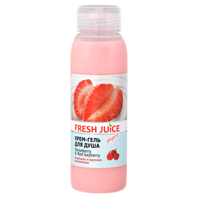 

Крем-гель для душа Fresh Juice «Клубника и красная восковница», 300 мл