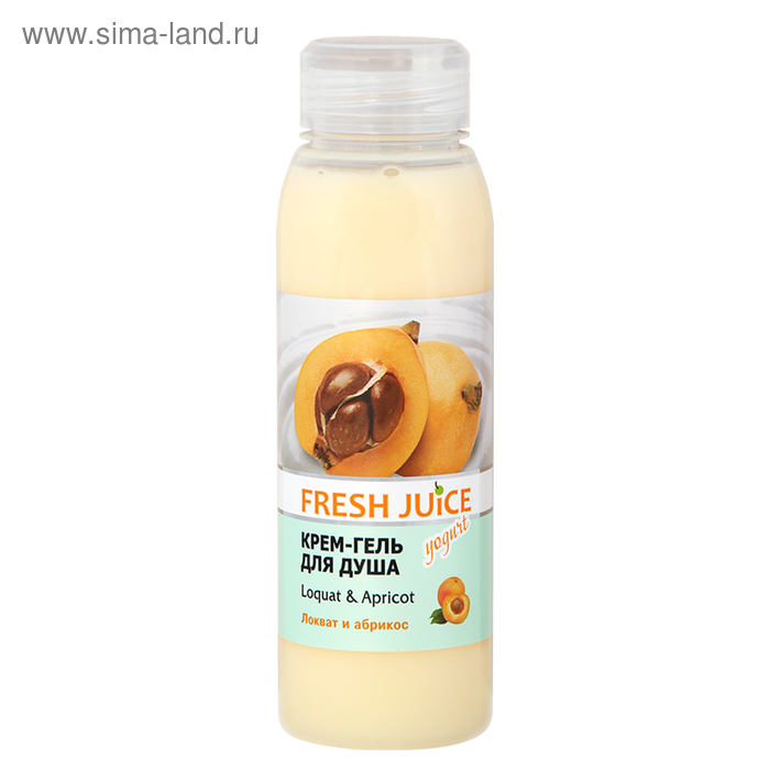 Крем-гель для душа Fresh Juice «Машмула и абрикос», 300 мл