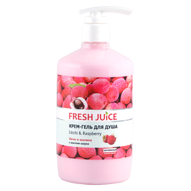 

Крем-гель для душа Fresh Juice «Личи и малина», 750 мл