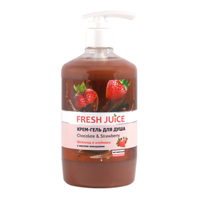 

Крем-гель для душа Fresh Juice «Шоколад и клубника», 750 мл