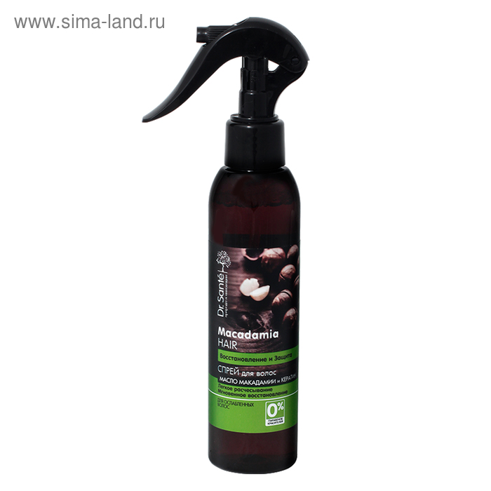Спрей для ослабленных волос Dr.Sante Macadamia Hair «Восстановление и защита», 150 мл