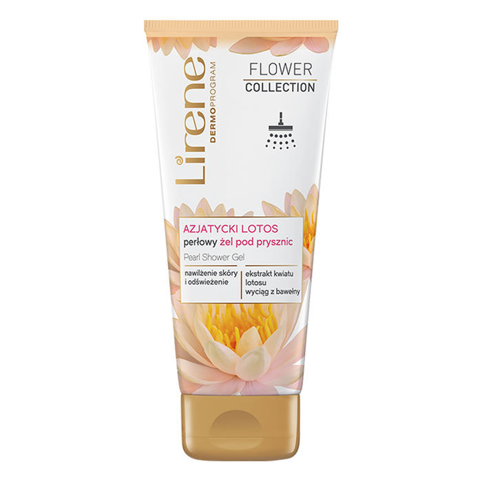 Гель для душа "Азиатский лотос", перламутровый, 200 мл