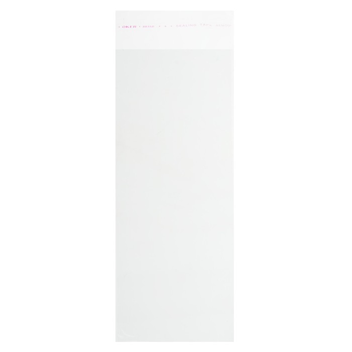 Пакет с липкой лентой 12 х 30/4.5 см, 25 мкм