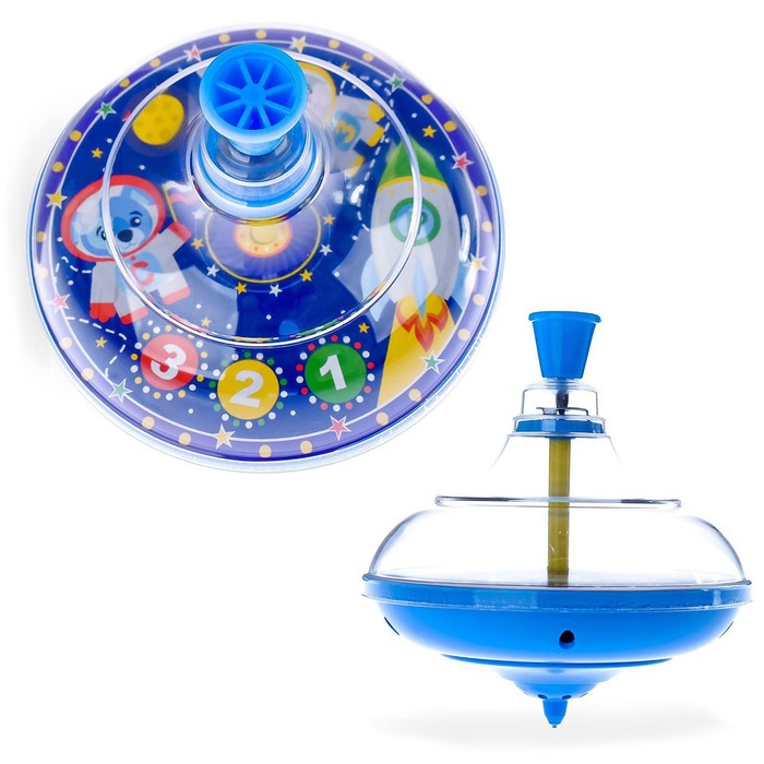 Юла прозрачная «Галактика», МИКС 3399316