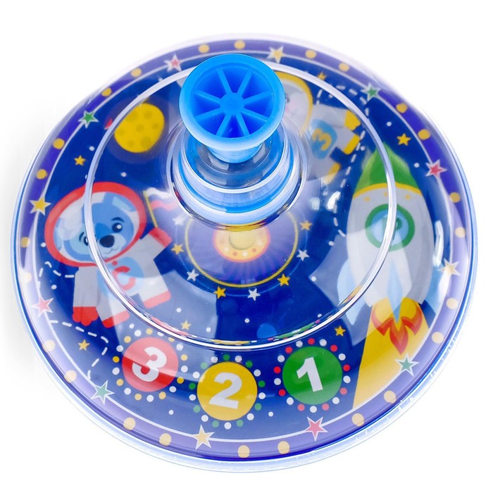 Юла прозрачная «Галактика», МИКС 3399316