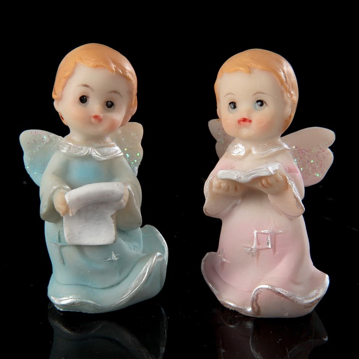 Сувенир полистоун "Ангельские песнопения" МИКС 5,3х3,3х3 см