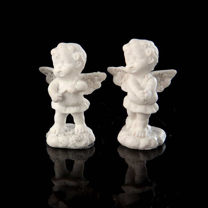 Сувенир полистоун "Ангел-карапуз на облачке" МИКС 5,8х4х2,6 см