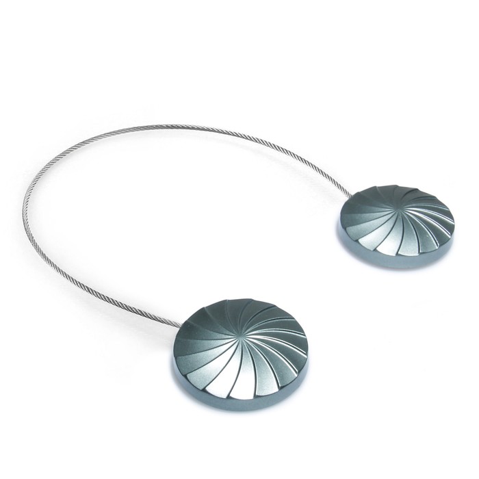 Подхват для штор "Волна", на тросике, 1шт, 4,5*30см