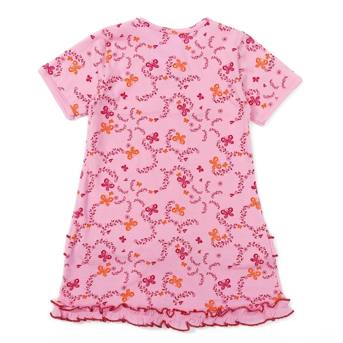 Сорочка для девочек, рост 110-116 (32) см, цвет розовый