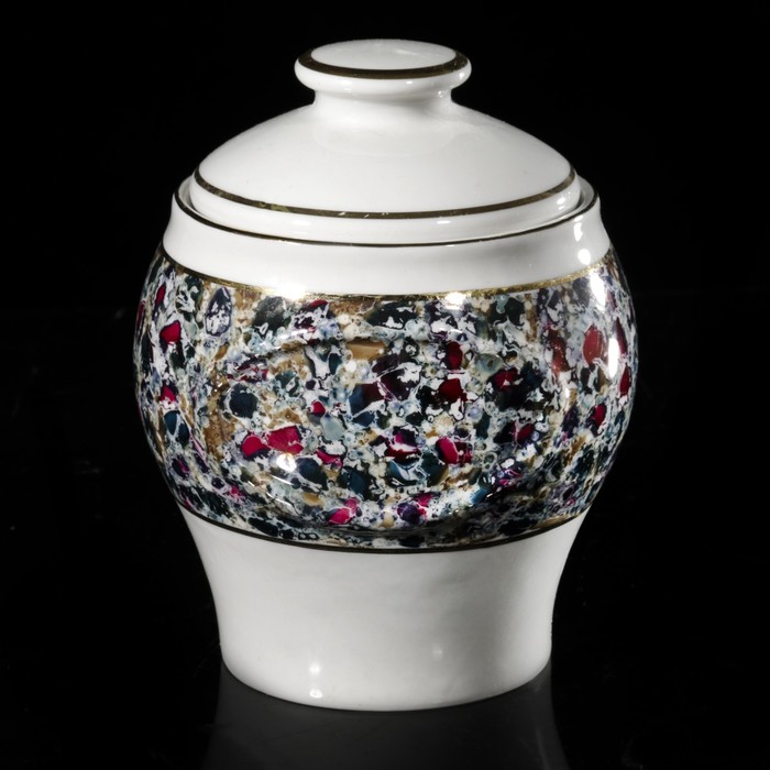 Горшок для жаркого 720 мл "Кракле", отводка золотом