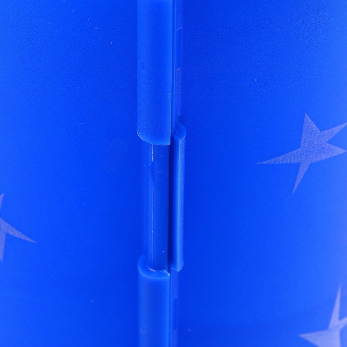 Ограждение декоративное, 30 х 200 см, 10 секций, пластик, «Звёздная ночь»