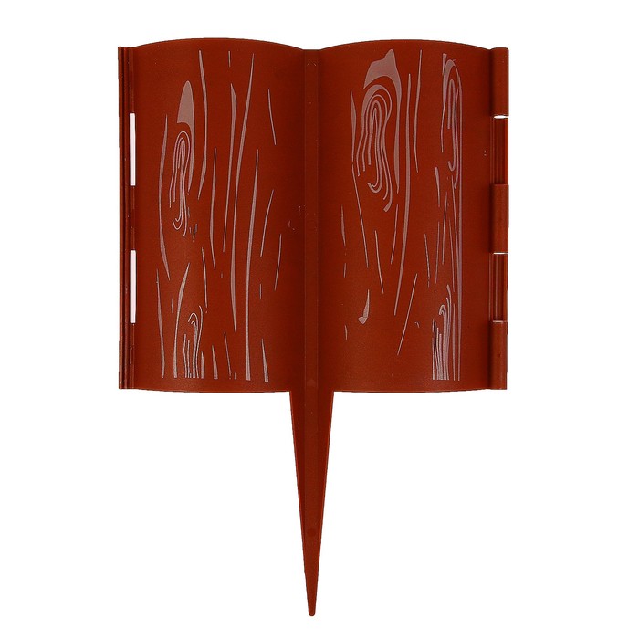 Ограждение декоративное, 30 х 200 см, 10 секций, пластик, «Лесная сказка»