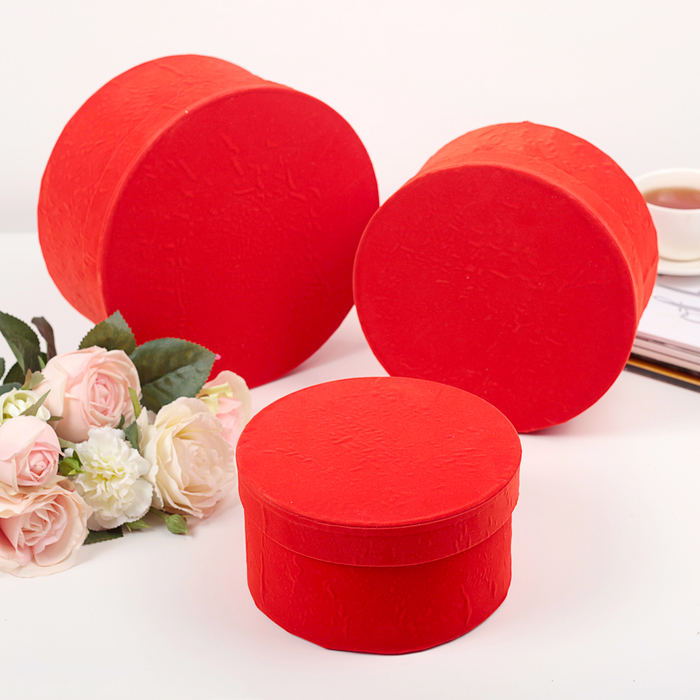 Набор коробок 3в1, 23,5 х 23,5 х 11,5 - 17,5 х 17,5 х 9,5 см Уценка