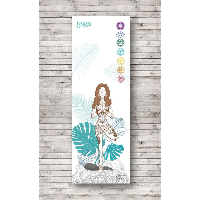 Коврик для йоги «Harmony white»