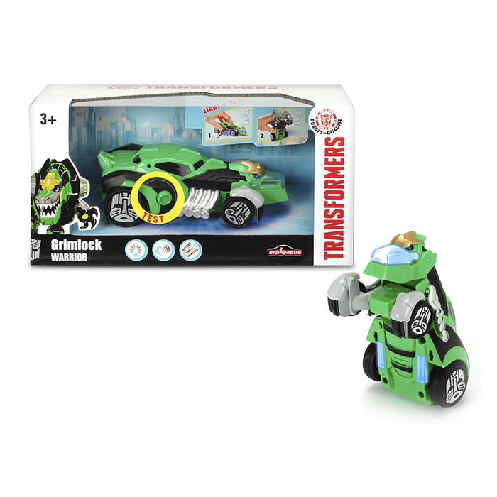 Трансформеры "Машинка Grimlock" со светом и звуком, 15 см