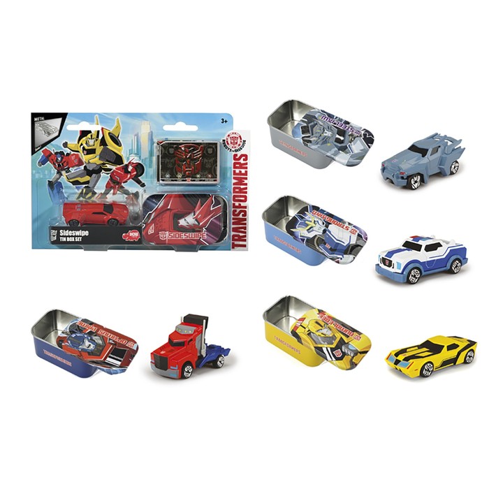 Трансформеры "Машинка Die-Cast", 7см, МИКС