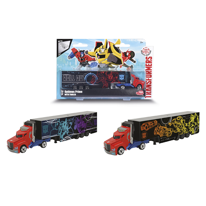 Трансформеры "Трейлер Optimus Prime", 20 см