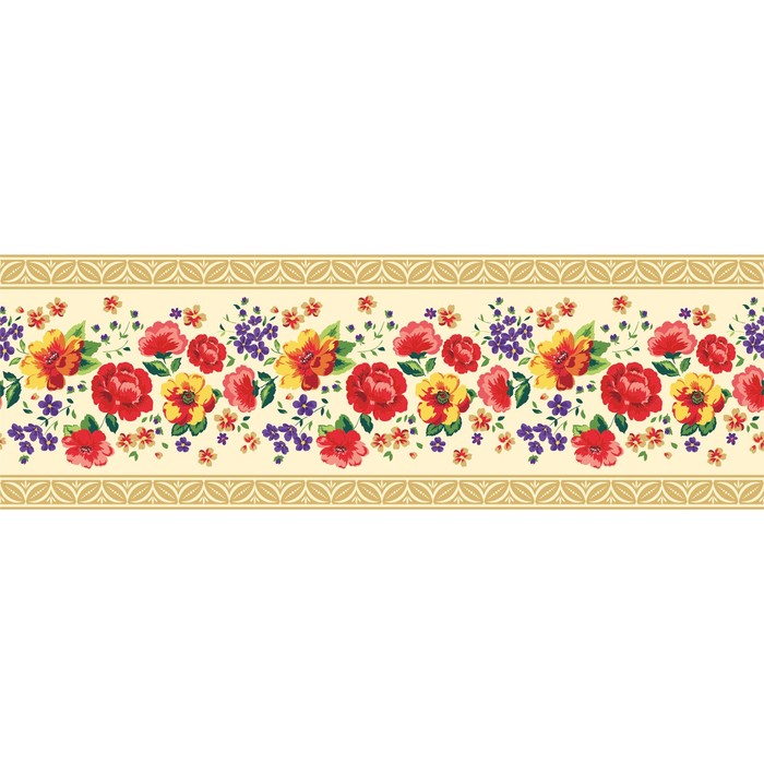 Бордюр "Симфония" Б-005, ширина 10 см, длина 14 м