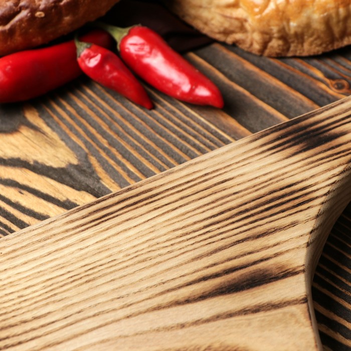 Доска авторская "Лофт", массив ясеня, 35 х 20 см