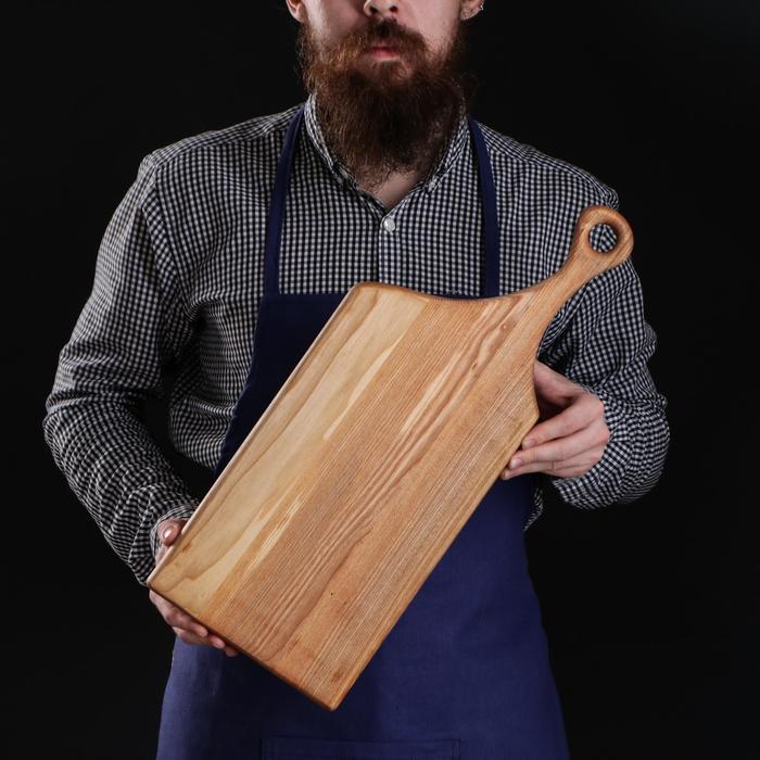 Доска для подачи с ручкой "Авторская №7", 50х20 см