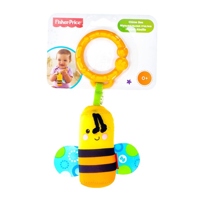 Погремушка "Слоник, Пчёлка", МИКС