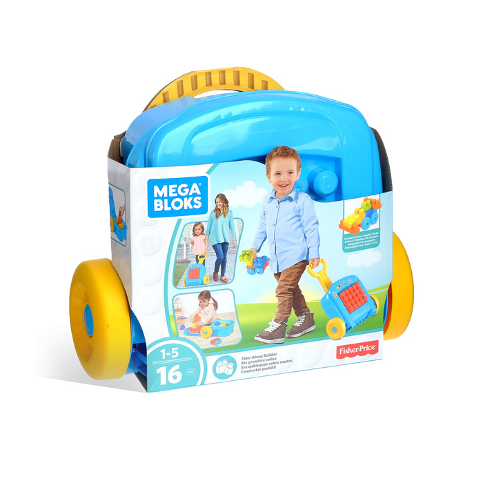 Конструктор "Чемоданчик", 16 деталей