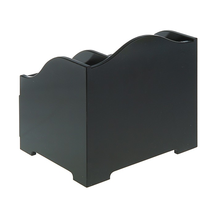 Комодик для косметики с 1 ящиком ЧЕРНЫЙ, 25х25х20см