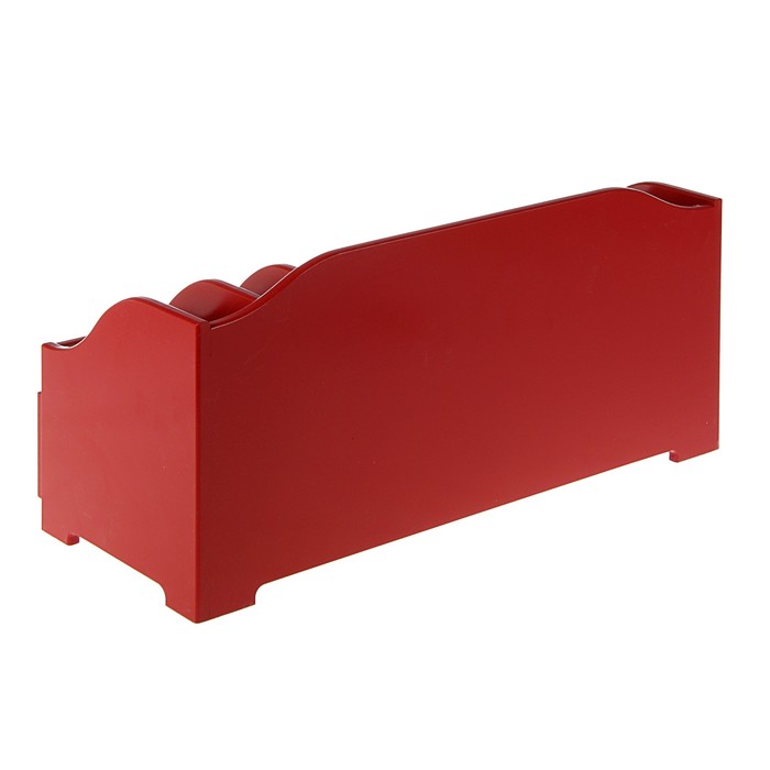 Комодик для косметики с 2 ящиками КРАСНЫЙ, 50х25х20см