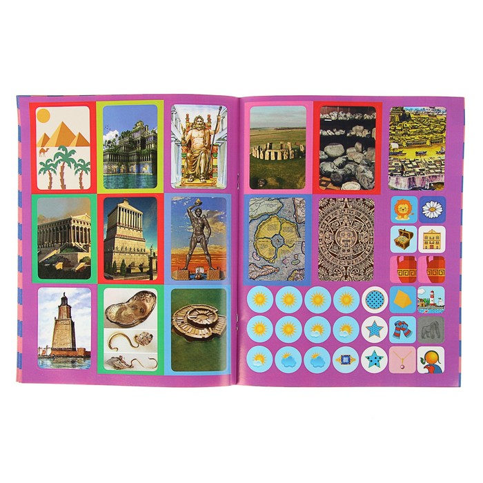 Чудеса природы в наклейках. Загадки древних цивилизаций