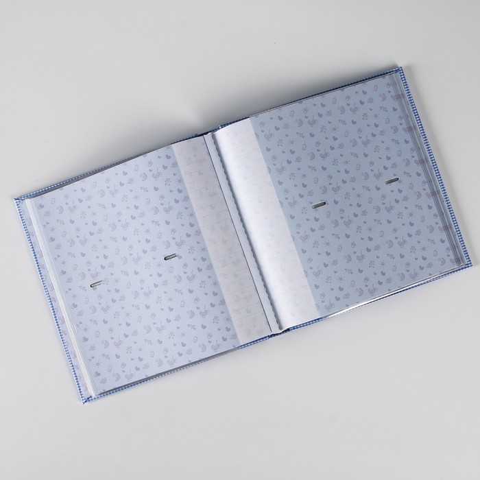 Фотоальбом на 100 фото 10х15 см Innova Baby Gingham BookBound Memo книжный п-т