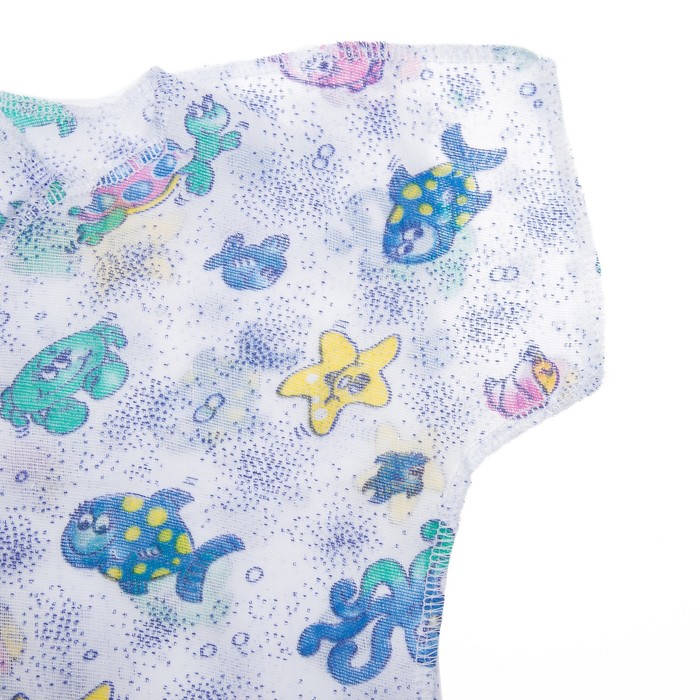 Распашонка, рост 62 см, цвет белый, принт микс 0011-40