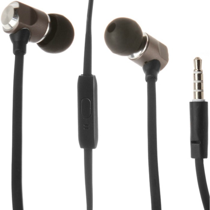 Гарнитура Maverick Pure Sound E701, металлический корпус, серый