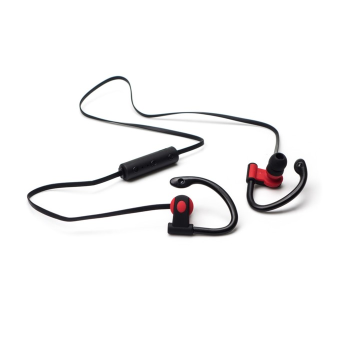 Гарнитура Harper HB-107 Black, Bluetooth, вкладыши вакуумные, красная