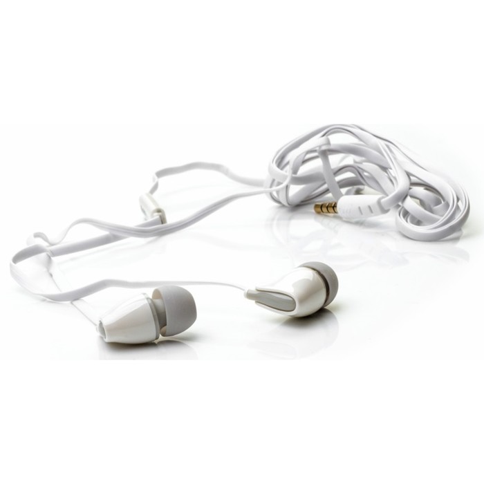 Гарнитура Harper Kids H-52 white, вкладыши вакуумные, белая