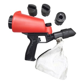 

Пескоструйный пистолет Forsage F-HSB-I, со встроенной емкостью для песка, 1л, насадки 4шт