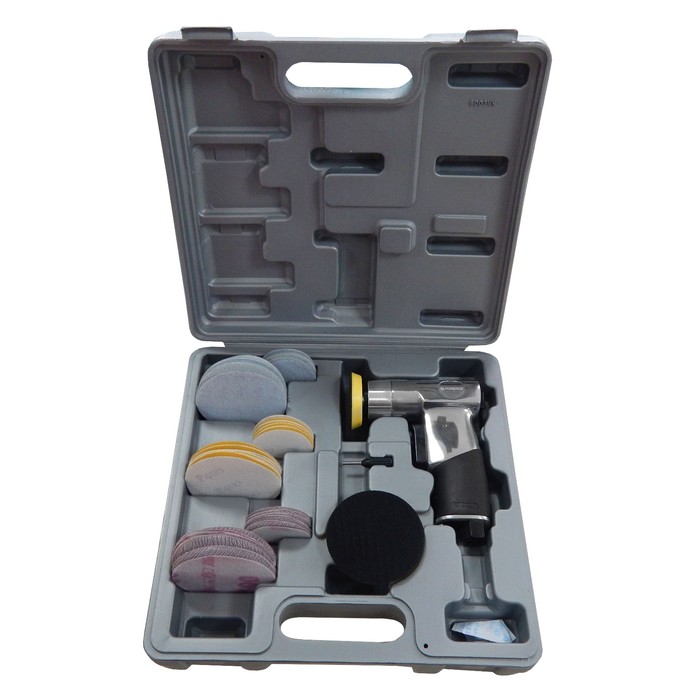 Пневмошлифовальная машинка Forsage F-SM-6003VK, орбитальная, 2"/3", 15000 об/мин, 91 л/мин