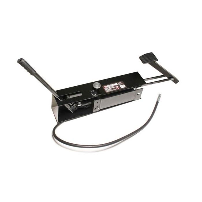 Станция гидравлическая Forsage F-0100-5A, с ножным и ручным приводом, 20т, 1.5л, 630 бар