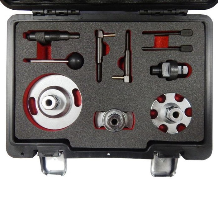 Набор фиксаторов Forsage F-04A2020D, для обслуживания двигателей VAG 2.7/3 TDI, Audi, VW